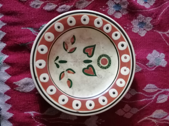 Farfurie ceramica populara VAMA-OAS