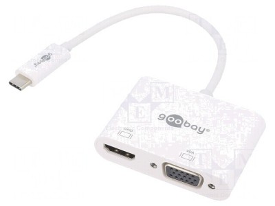 Adaptor USB 3.0 D-Sub 15pin HDMI USB C Alb foto
