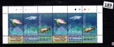 SAMOA 2015-PESTI-VIATA MARINA-TESTOASE-STREIF DE 2 SERII MNH, Nestampilat
