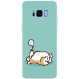 Husa silicon pentru Samsung S8 Plus, Cute Corgi