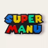 Nume 3D Personalizat Super Mario, Decor Cameră Copii și Cadou Unic