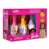 Set bowling cu 6 popice si bila Barbie, Dede