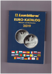 EURO CATALOG LEUCHTURM 2019-catalog monede euro si bancnote foto