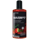 Warmup Strawberry Oil - Ulei de Masaj cu Efect de &Icirc;ncălzire, Aromă de Căpșuni, 150 ml, Orion