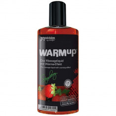 Warmup Strawberry Oil - Ulei de Masaj cu Efect de &Icirc;ncălzire, Aromă de Căpșuni, 150 ml