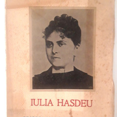Carte veche Ion Manolescu Iulia Hasdeu exemplar numerotat