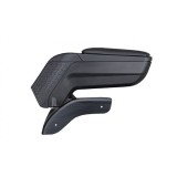 Cotiera ArmCik S4 pentru Ford Focus 2 , Focus 2 facelift 2004-2010, rabatabila cu capac culisabil, Negru, Rapid