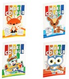 Carte de Colorat 32 Pagini Maxi Color 4 Tipuri
