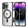 Husa Tech-Protect Magshine MagSafe pentru Apple iPhone 14 Pro Max Negru, Transparent, Silicon, Carcasa