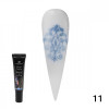 Gel de vopsea pentru стемпинга și chineză pictura cu шиммером Global Fashion, 8 ml 011