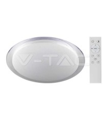 Aplica LED 40W 3IN1 dimabil cu telecomanda 2800lm IP20 V-TAC SKU-14741 foto