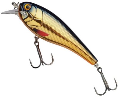 Vobler Abu Garcia Hard Bait Beast Hi-Lo Floating, Gold Black Ora, 22.4g, 9cm foto