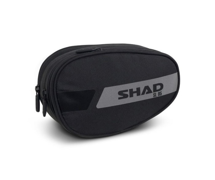 Geanta textila SHAD 2L, prindere pe picior, culoare negru Cod Produs: MX_NEW KSHX0SL05
