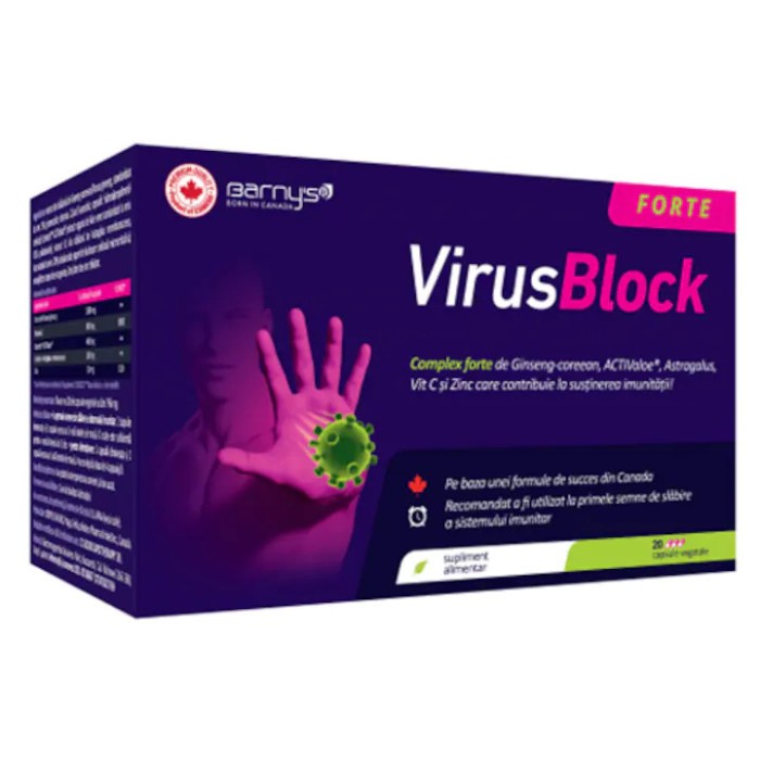 BARNY&#039;S VIRUSBLOCK FORTE&trade; 20CPS
