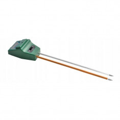 Tester pentru sol 3 in 1, MT MALATEC, umiditate, lumina, pH scala 3.5-8, 2 sonde