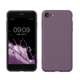 Husa Kwmobile pentru Apple iPhone 8/iPhone 7/iPhone SE 2, Mov inchis, Silicon, KWM000010IU092C, Carcasa