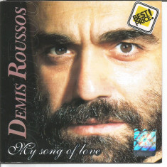 (B) CD - CD Demis Roussos ‎– My song of love, original ff RAR