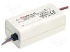 Alimentator pulsatoriu LED MEAN WELL 15W 12VDC 1,25A IP42