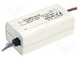 Alimentator pulsatoriu LED 16W 24V DC MEAN WELL