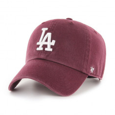 47brand șapcă MLB Los Angeles Dodgers culoarea violet, cu imprimeu