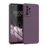 Husa Kwmobile pentru Samsung Galaxy A33 5G, Mov inchis, Silicon, KWM000015GQ049C, Carcasa