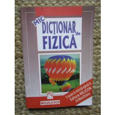 Mic dictionar de fizica
