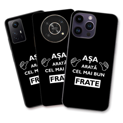 Husa Apple iPhone 11 Silicon Gel Tpu Model Cel Mai Bun Frate foto