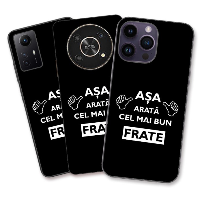 Husa Apple iPhone 11 Silicon Gel Tpu Model Cel Mai Bun Frate