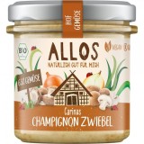 Crema Tartinabila Ceapa si Ciuperci Champignon Eco Allos 135g Bio Vegana Fara Gluten