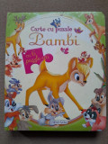 Bambi, carte cu puzzle, 6 puzzle