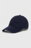 Cumpara ieftin Gant șapcă de baseball din bumbac culoarea albastru marin, cu imprimeu