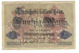 Bancnota 50 mark 1914 - Germania