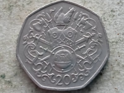 INSULA MAN-20 PENCE 1982 foto