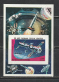 Guinea Ecuatoriala 1978 - 20 de Ani Programul Spatial Sovietic S/S 1v MNH, Nestampilat