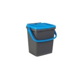 Cos stivuibil cu capac si maner, 35 litri, Ecoplus