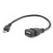Gembird; Adapter USB Micro M la USB 2.0 F; 15 CM; &amp;quot;A-OTG-AFBM-03&amp;quot;