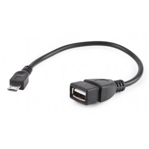 Gembird; Adapter USB Micro M la USB 2.0 F; 15 CM; &amp;quot;A-OTG-AFBM-03&amp;quot;