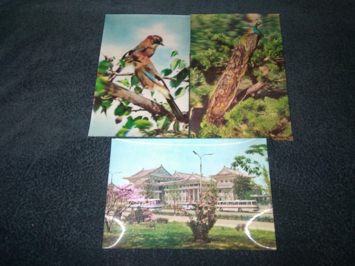3 CARTI POSTALE 3D CHINA