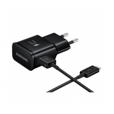 INCARCATOR RETEA USB TYPE-C SAMSUNG EP-TA20EBEC + CABLU EP-DG950CBE TYPE-C FAST CHARGING ORIGINAL foto