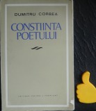 Dumitru Corbea Constiinta poetului cu autograf