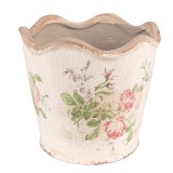 Cumpara ieftin Set 2 ghivece flori ceramica Flowers 16x14 cm