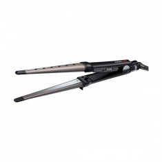 BaByliss PRO Conismooth Wand 2 in 1, ondulator conic si placa de indreptat parul - BAB2225TTE foto