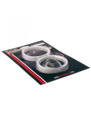 Dungi protectie jante Butzi, Ornament jante Autocolant janta culoare Argintiu , 4 role 5mm x 1.7m