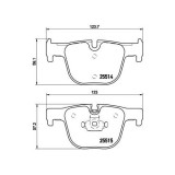 Brembo set placute frana, frana disc Prime Line