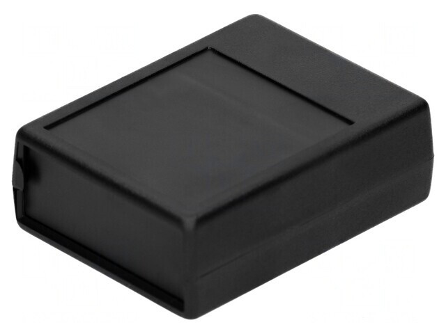 Carcasă ABS Neagră cu Panou 63x83x30mm