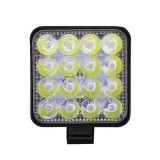 Cumpara ieftin proiector led 48w cu 16 led 12v-24v alb 6000k
