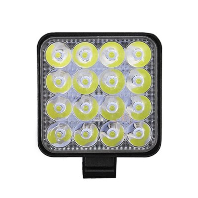 proiector led 48w cu 16 led 12v-24v alb 6000k foto