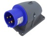 Conector AC trifazat 16A 250VAC IP44