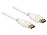 Cablu Displayport 1.2 T-T 4K 60Hz 1.5m Alb, Delock 85509