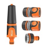 Duza furtun, tip jet, cu accesorii, 4 piese, 1/2, Richmann Exclusive